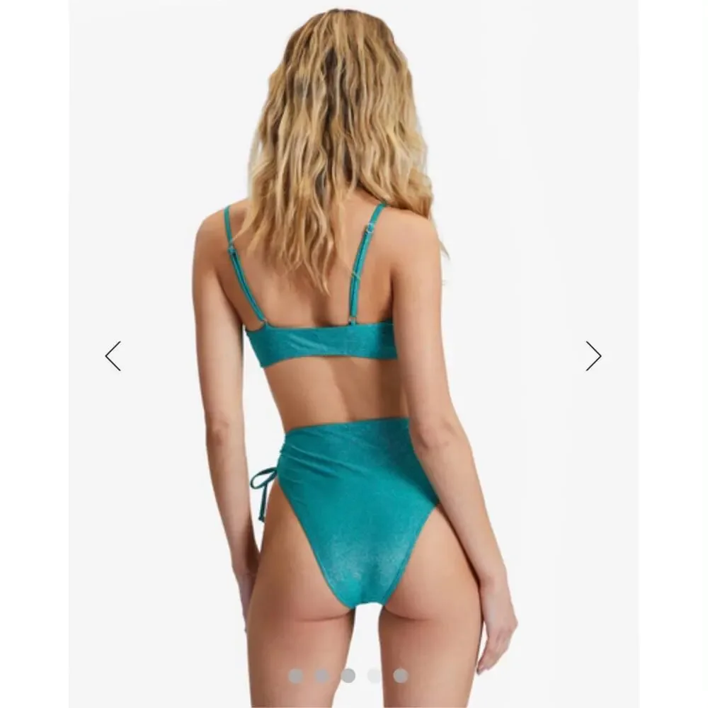 NWT Billabong Shimmer Side Bikini Bottoms Women's Size S/8